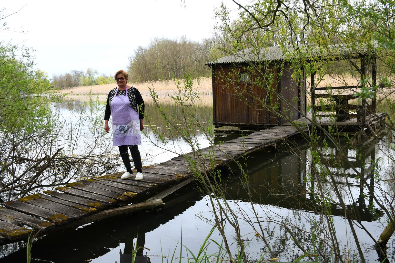 12.04.2021., Pitomaca - Turisticka patrola Vecernjeg lista. U okolici Pitomace brojne su turisticke destinacije. Zadnji panonski otok Kriznica. Restoran Ribicka klet.
Photo:Damir Spehar/PIXSELL