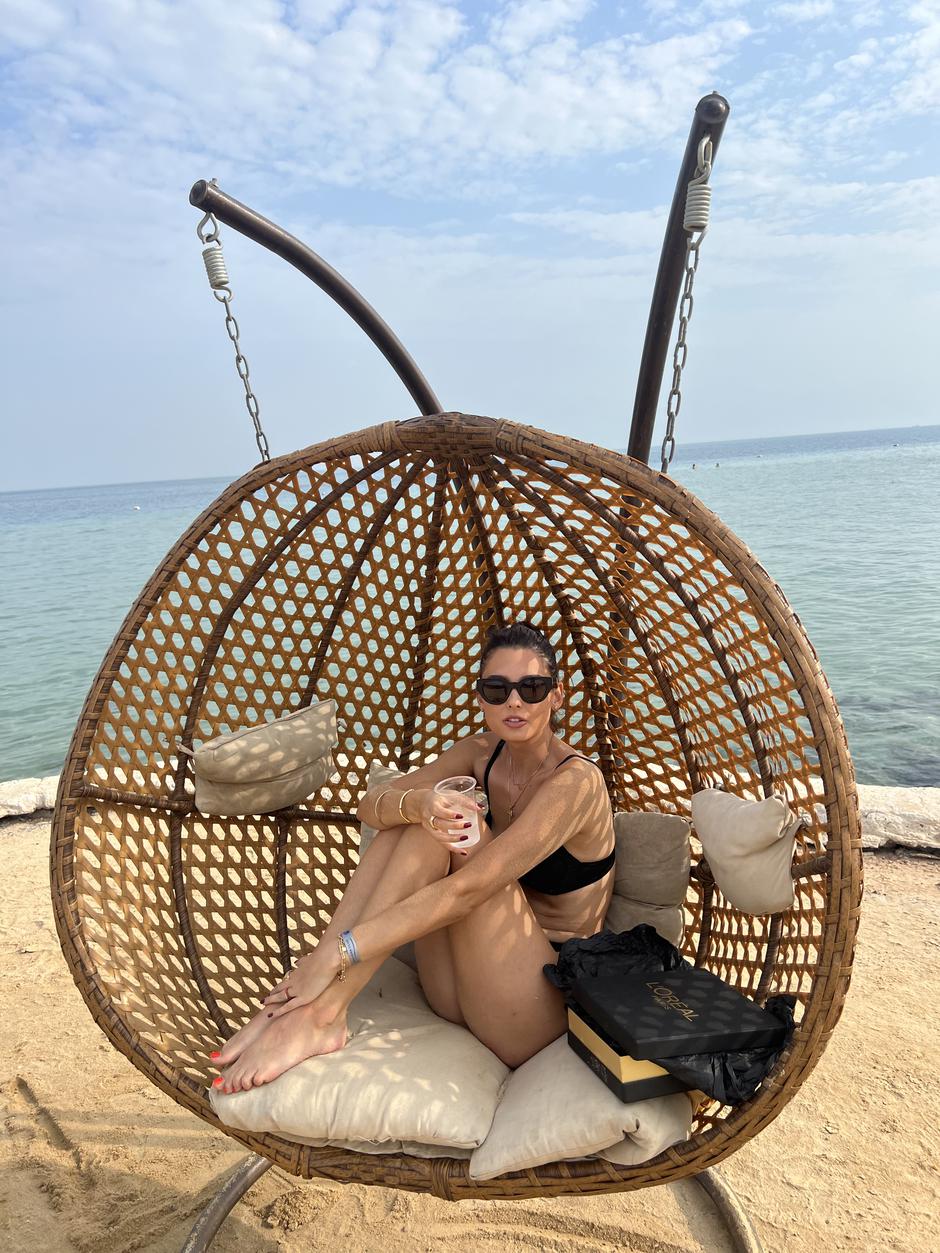 Tea Dujmić uživala je na putovanju u Egipat