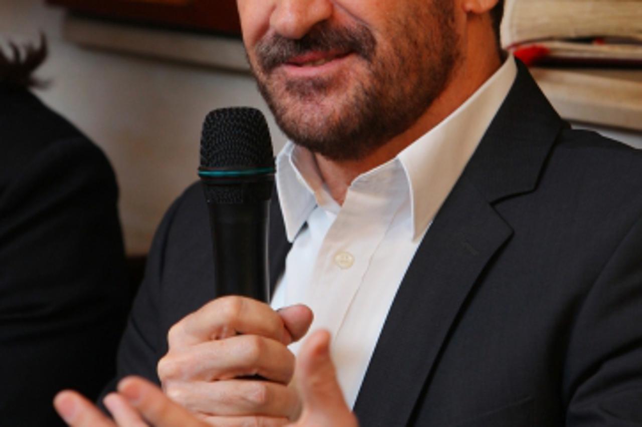 '12.02.2013., Zagreb - U restoranu Gallo promoviran je CD, kompilacija Nike Bulica sa raznim izvodjacima. Niko Bulic.  Photo: Tomislav Miletic/PIXSELL'