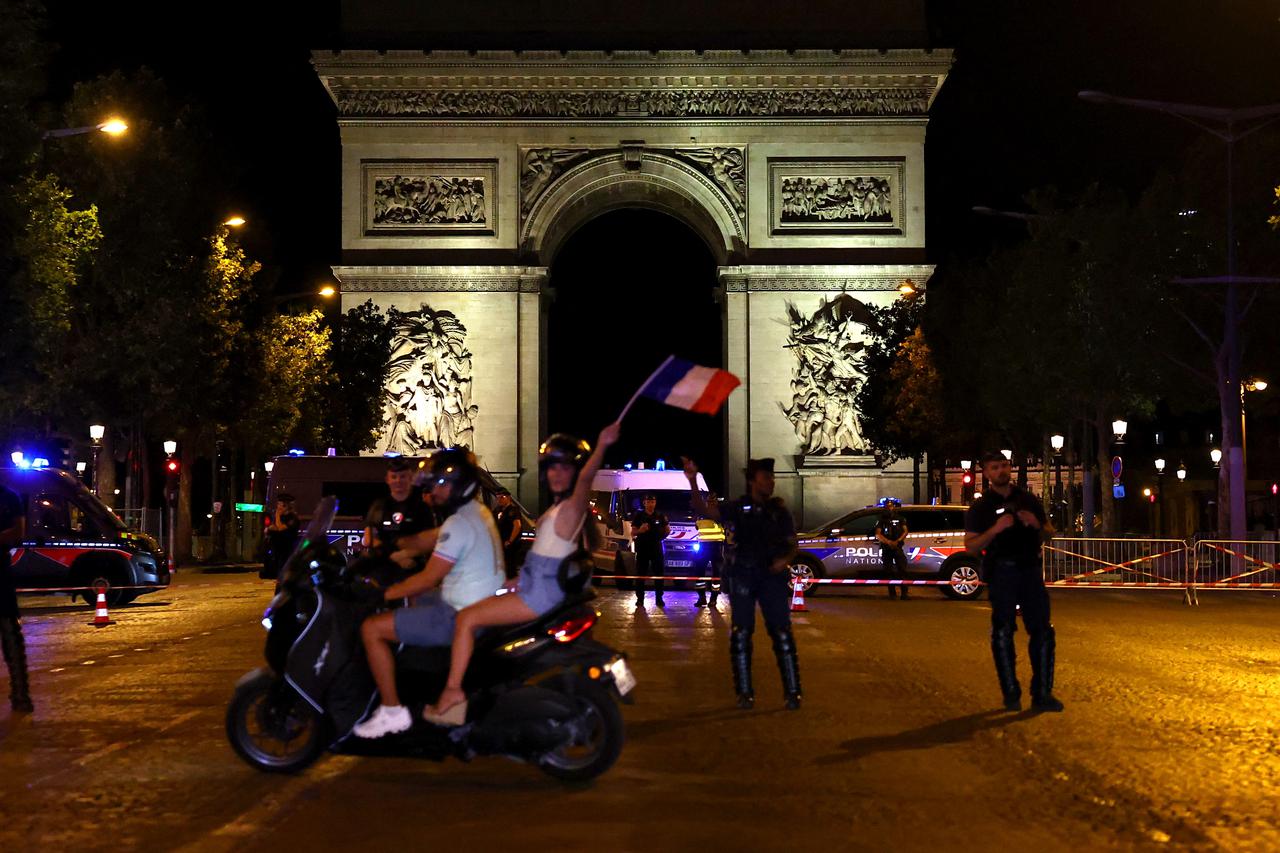 FIFA World Cup 2026 - Quarter Final - France v Morocco - Fans gather in Paris