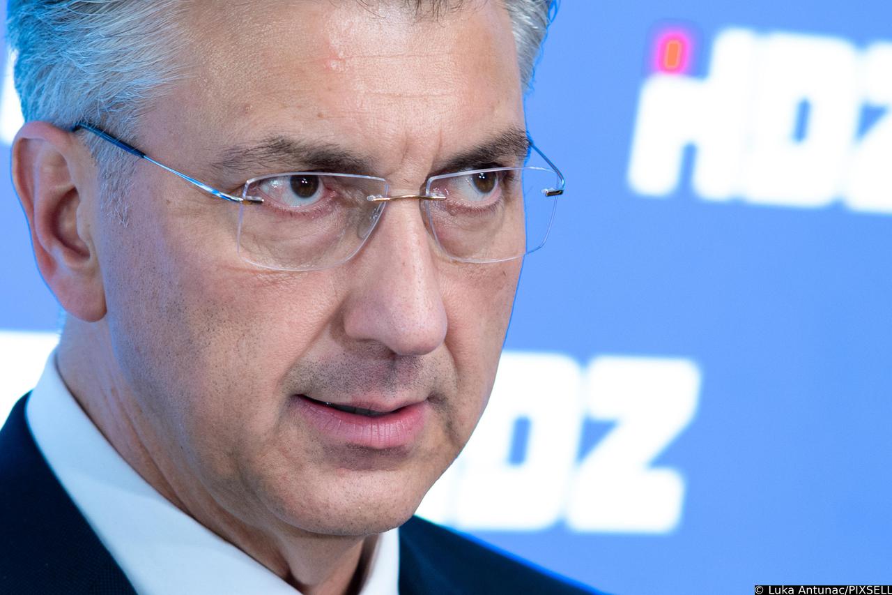 Zagreb: Izjava za medije premijera Plenkovića nakon sjednice Predsjedništva