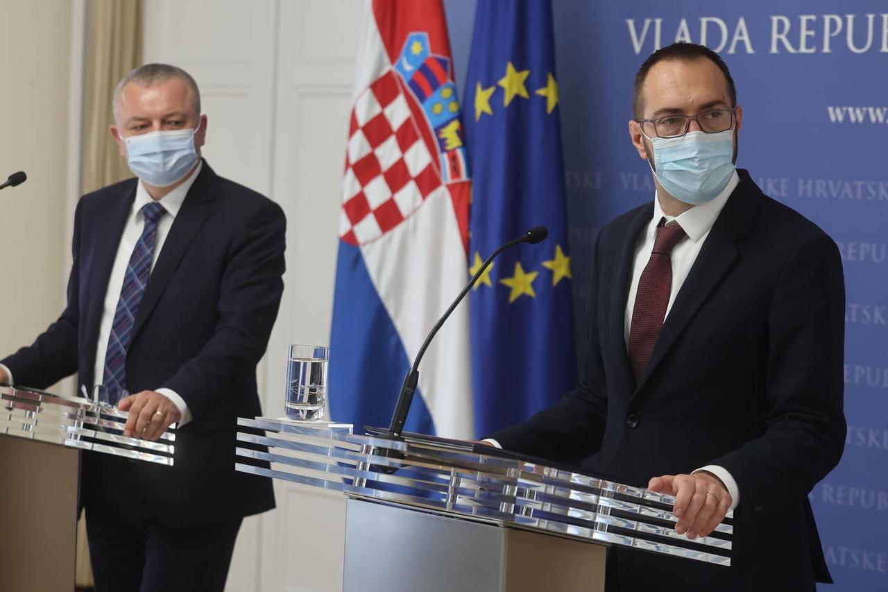 Zagreb: Tomislav Tomašević i Darko Horvat dali izjave medijima