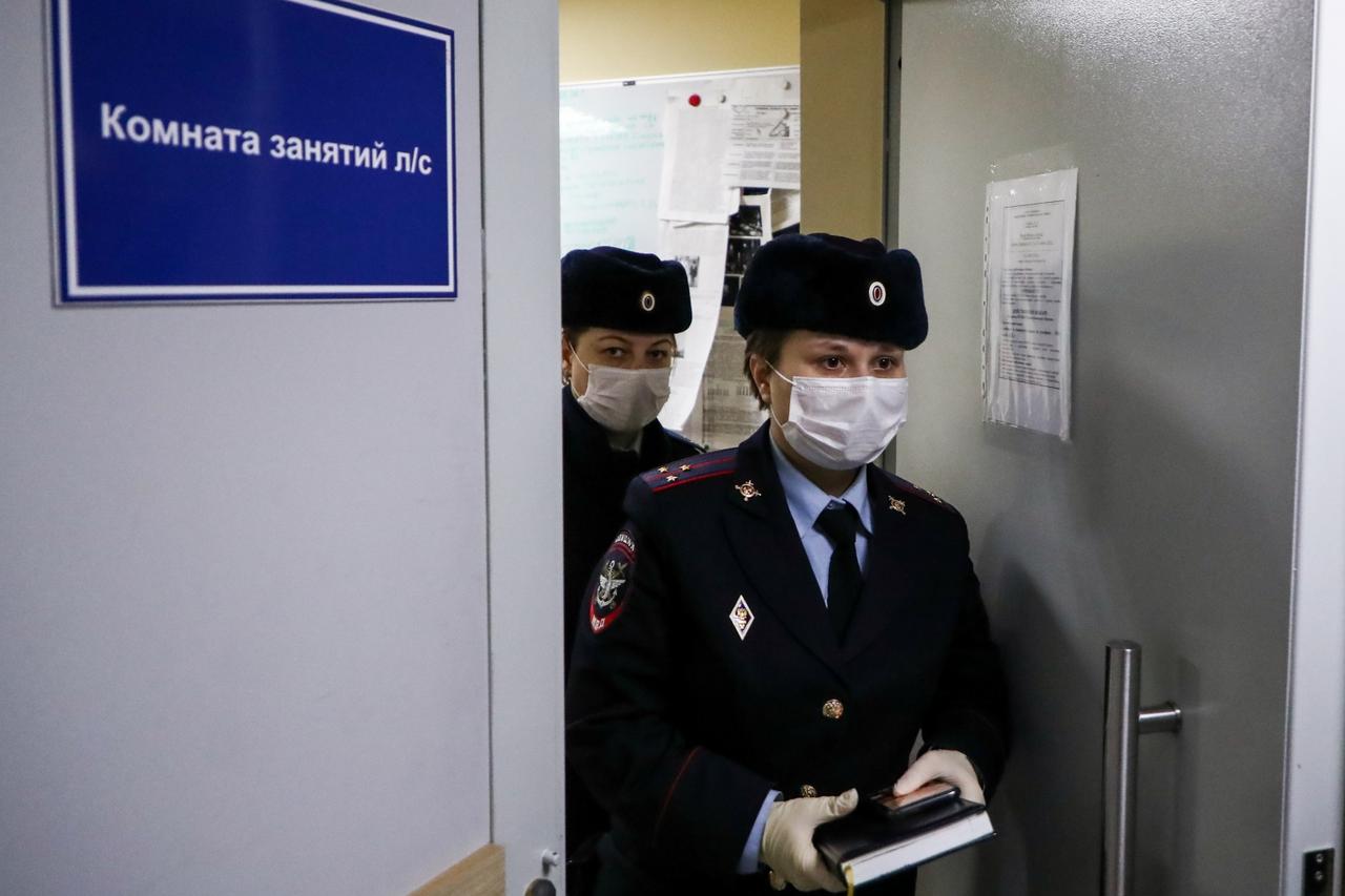 Transit police unit at Moscow's Vnukovo Airport