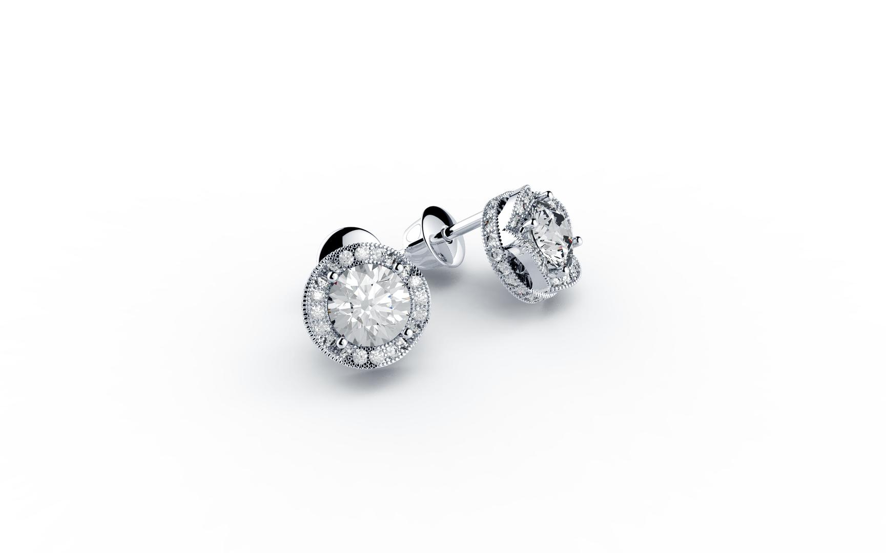 Zlatne naušnice sa cirkonima, redovna cijena 470 kn, Zaks