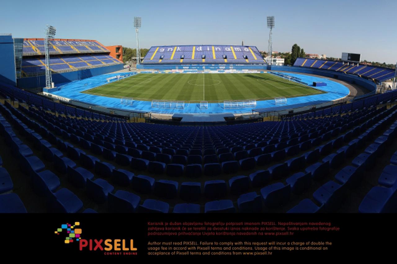 \'25.09.2011., Zagreb - Panoramski snimak maksimirskog stadiona.  Photo: Marko Prpic/PIXSELL\'