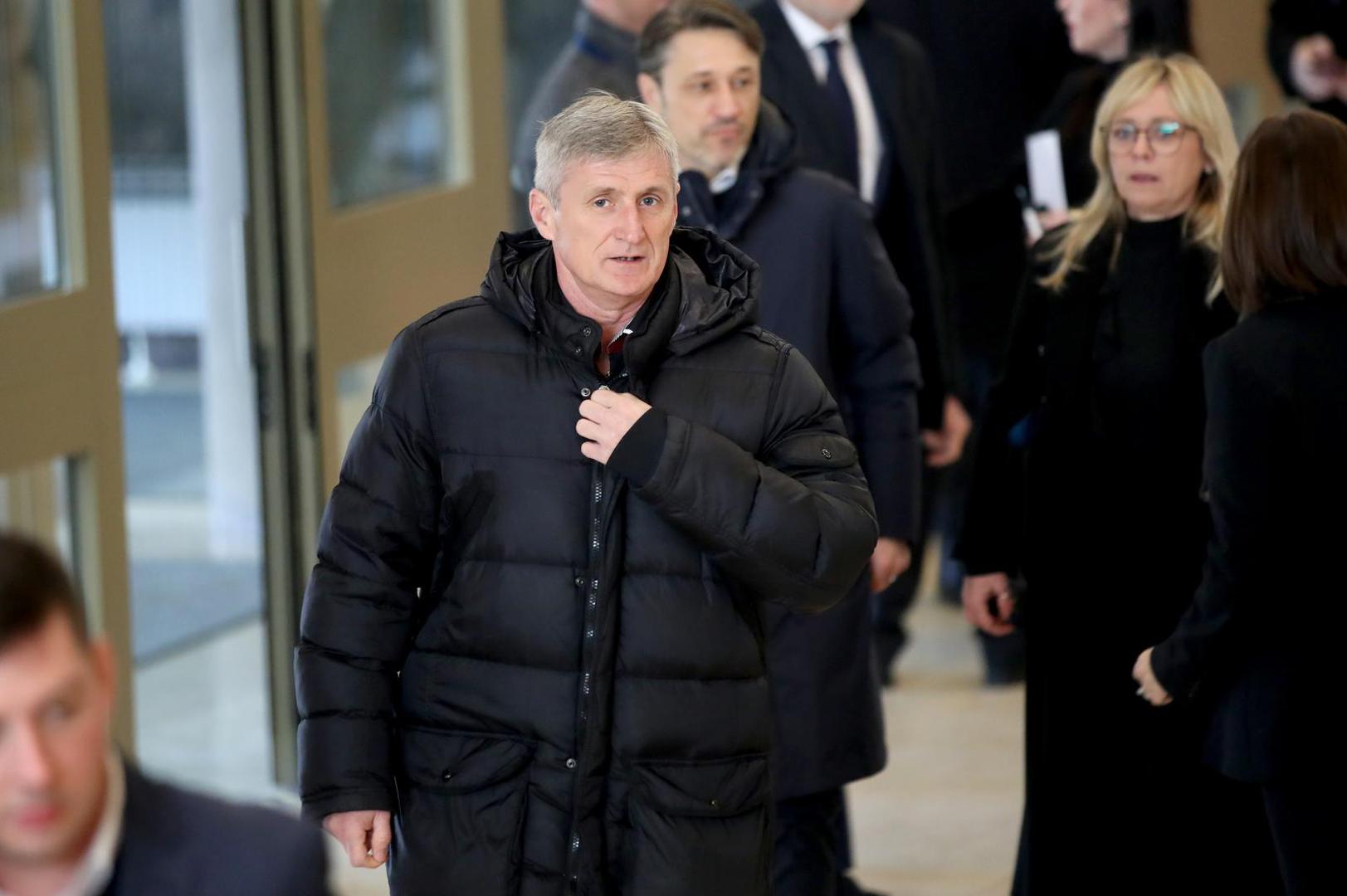 15.02.2023., Zagreb - U KD Vatroslav Lisinski odrzana je komemoracija za Miroslava Ciru Blazevica. Robert Jarni Photo: Slavko Midzor/PIXSELL