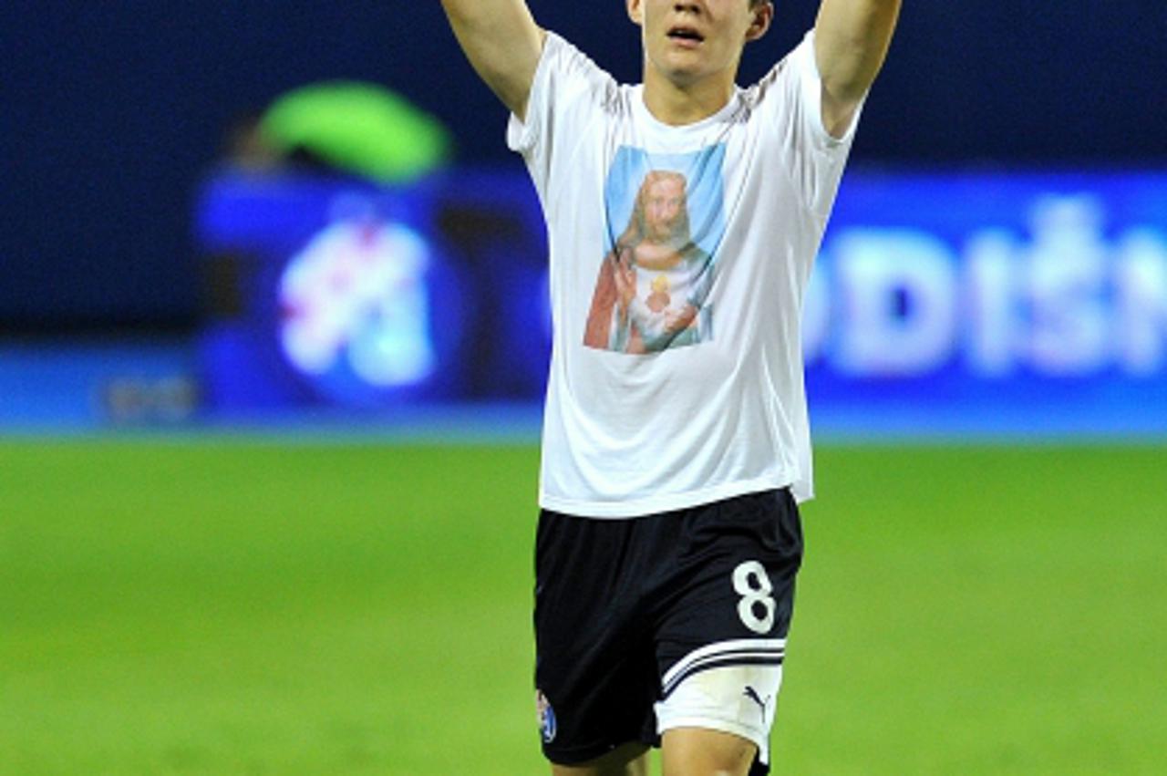 '03.08.2011., stadion u Maksimiru, Zagreb - Druga utakmica 3. pretkola Lige prvaka, GNK Dinamo - HJK Helsinki. Mateo Kovacic.  Photo: Goran Stanzl/PIXSELL'