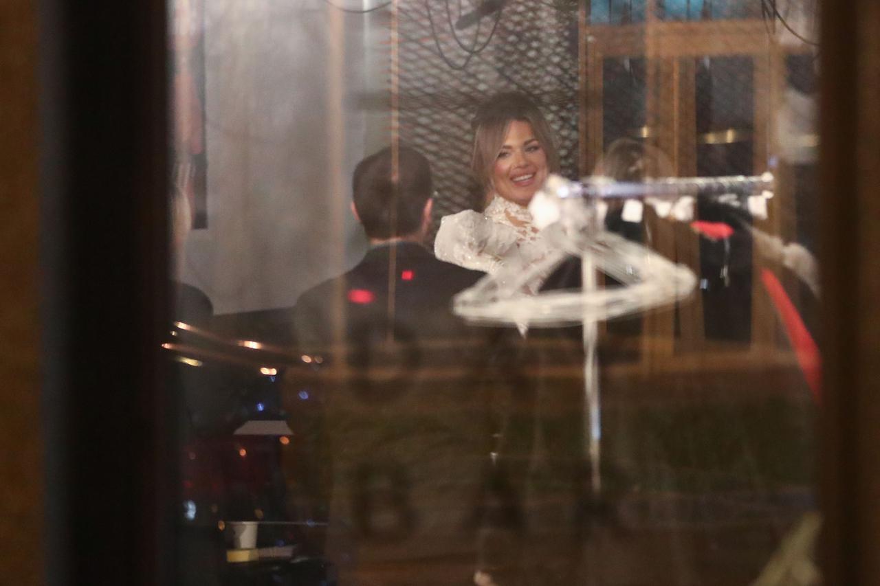 ARHIVA - 2023. Zagreb: Vjenčanje Sandre Perković i Edisa Elkasevića u Laubi