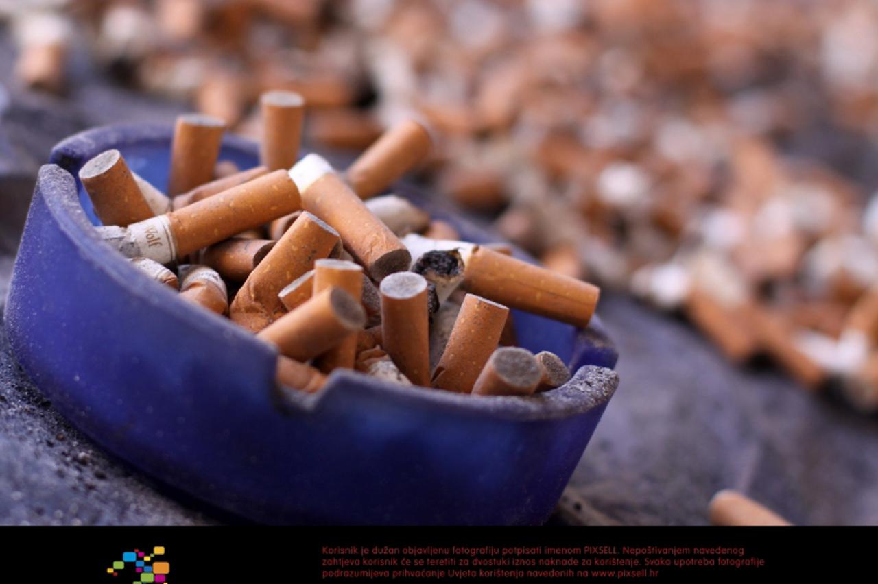 '4.5.2009., Zadar - Cigarete - ilustracija Photo: Filip Brala/24sata'