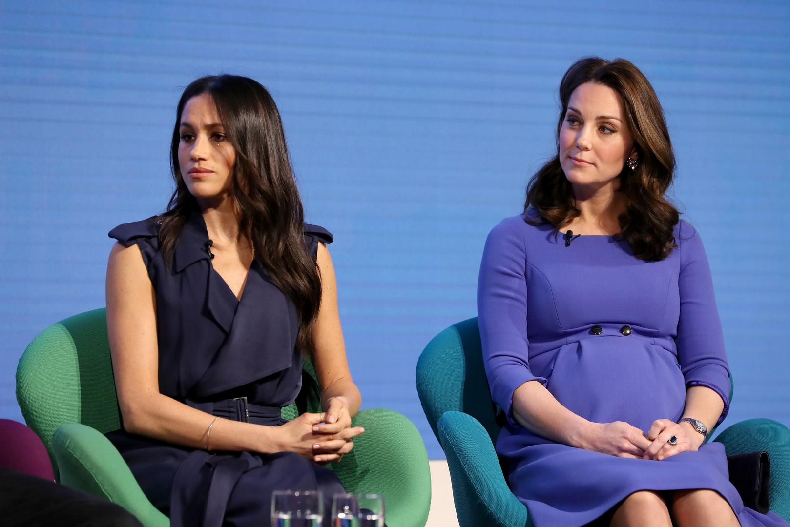 Na Forumu kraljevske fundacije u Londonu prvi put su se zajedno u javnosti pojavile i zajedno sudjelovale u panelu Kate Middleton i Meghan Markle, a snjima su bili i princa Harry i princ William. Stručnjakinja za govor Judi James promatrala je ponašanje Kate i Meghan tijekom razgovora i dali svoj sud  kako će se nevjeste britanske kraljevske obitelji slagati. 