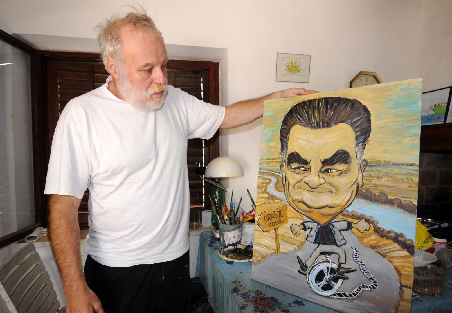 Krešo Skozret - osvajač nagrade za najbolju fotomontažu