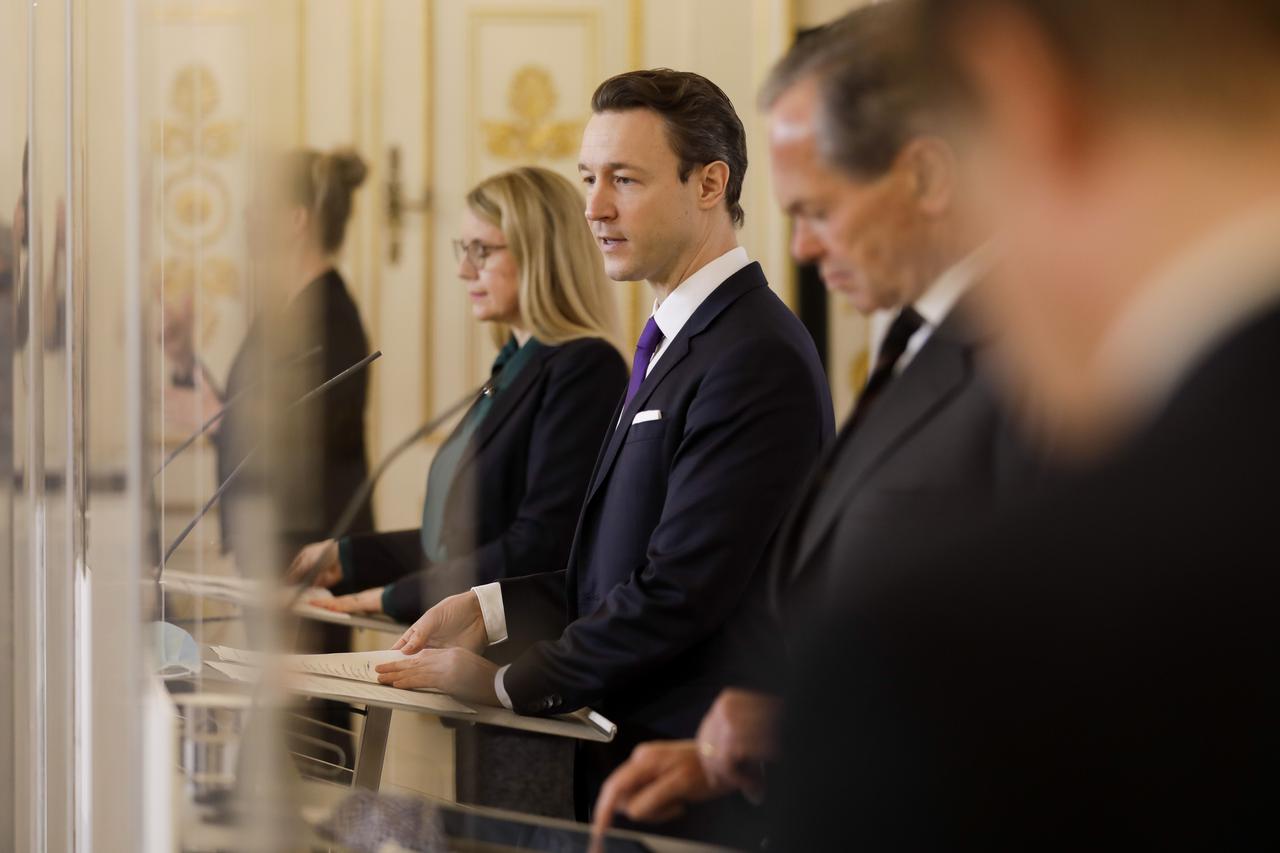Austrijski ministar financija Bluemel