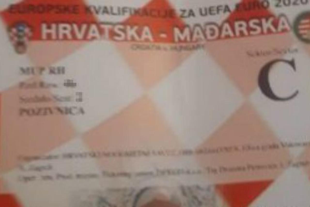 Ulaznice za utakmicu Hrvatska - Mađarska