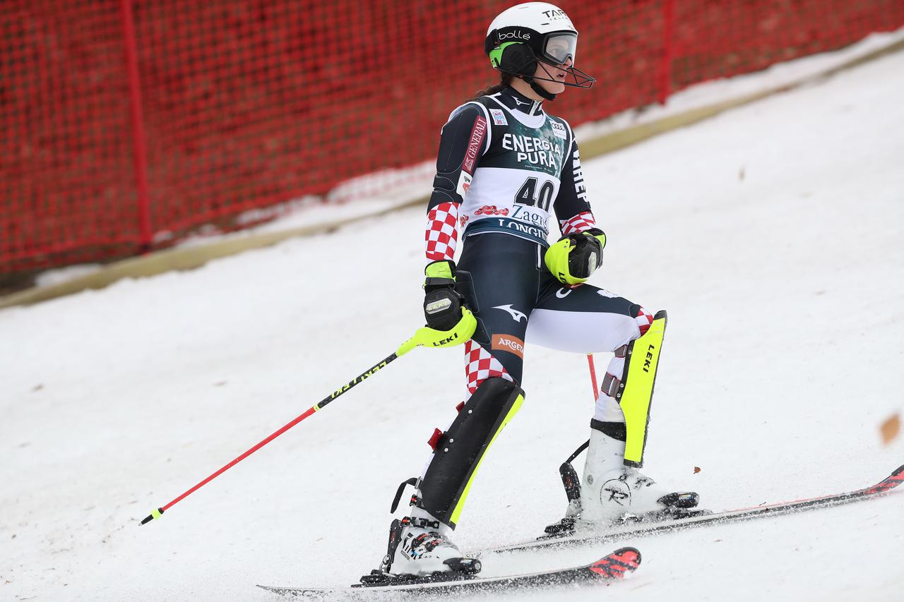 Zagreb: Prva vožnja ženskog slaloma Audi FIS Svjetskog skijaškog kupa