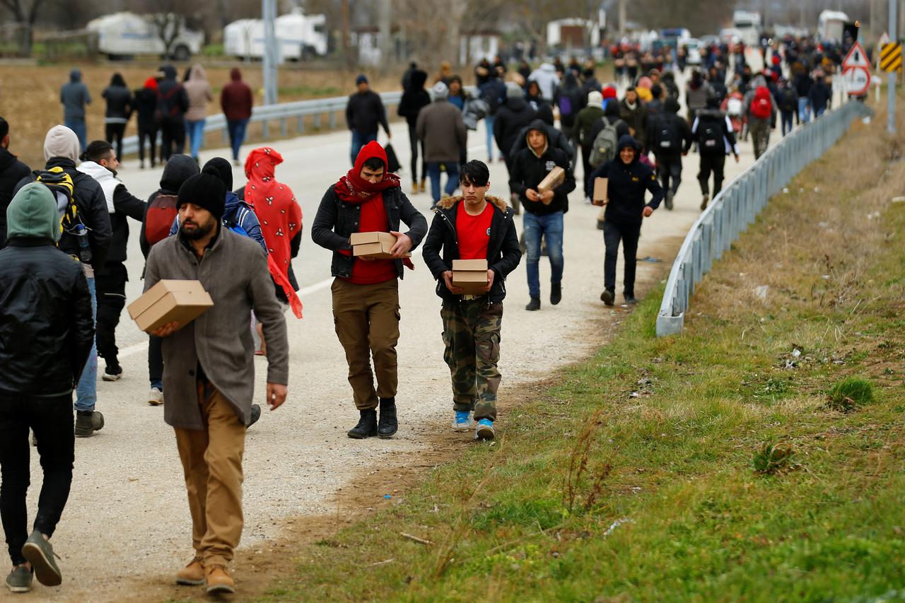 Migranti na tursko-grčkoj granici