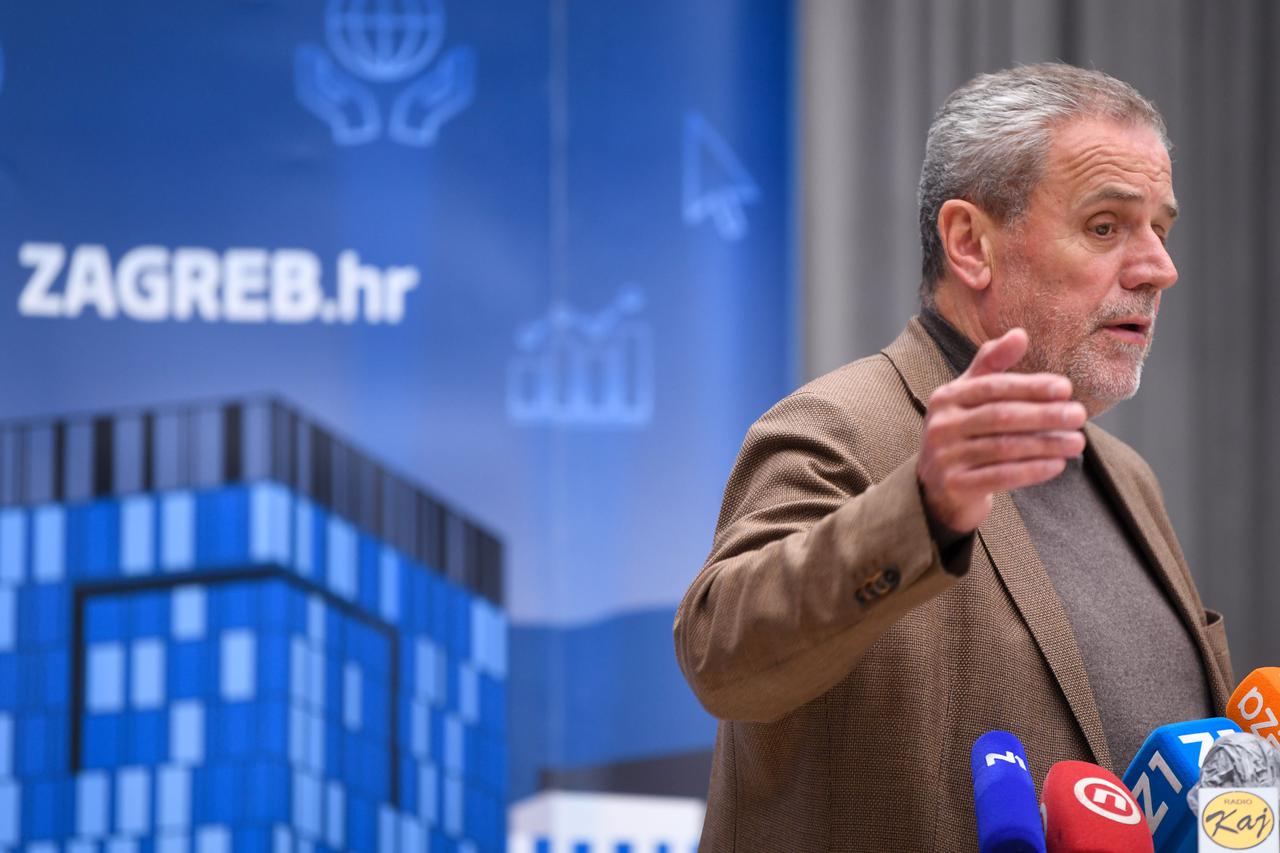 Konferencija za medije Stožera civilne zaštite grada Zagreba