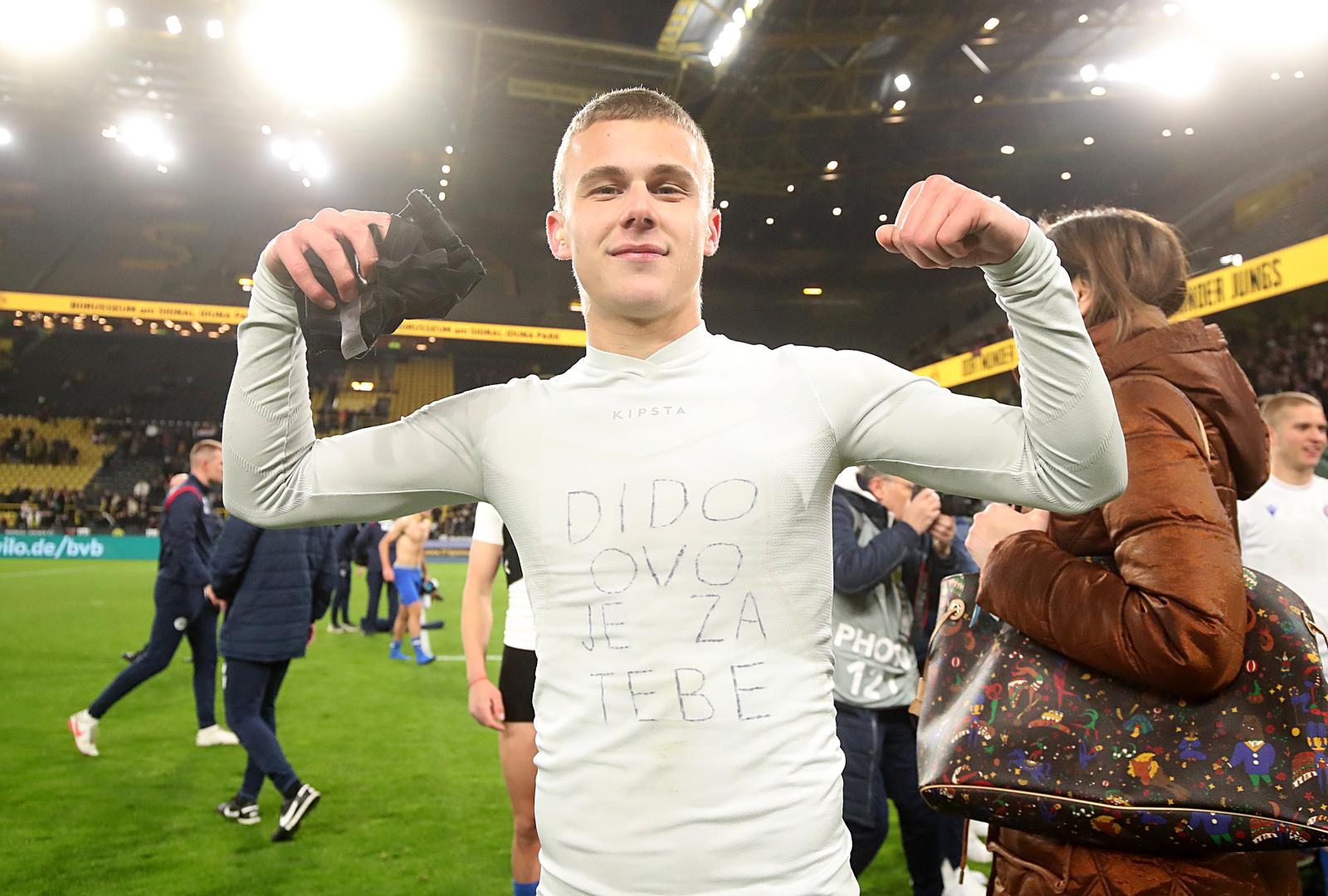 15.03.2023., stadion Signal Iduna Park, Dortmund, Njemacka - UEFA Liga prvaka mladih, cetvrtfinale, Borussia Dortmund - HNK Hajduk. Photo: Goran Stanzl/PIXSELL