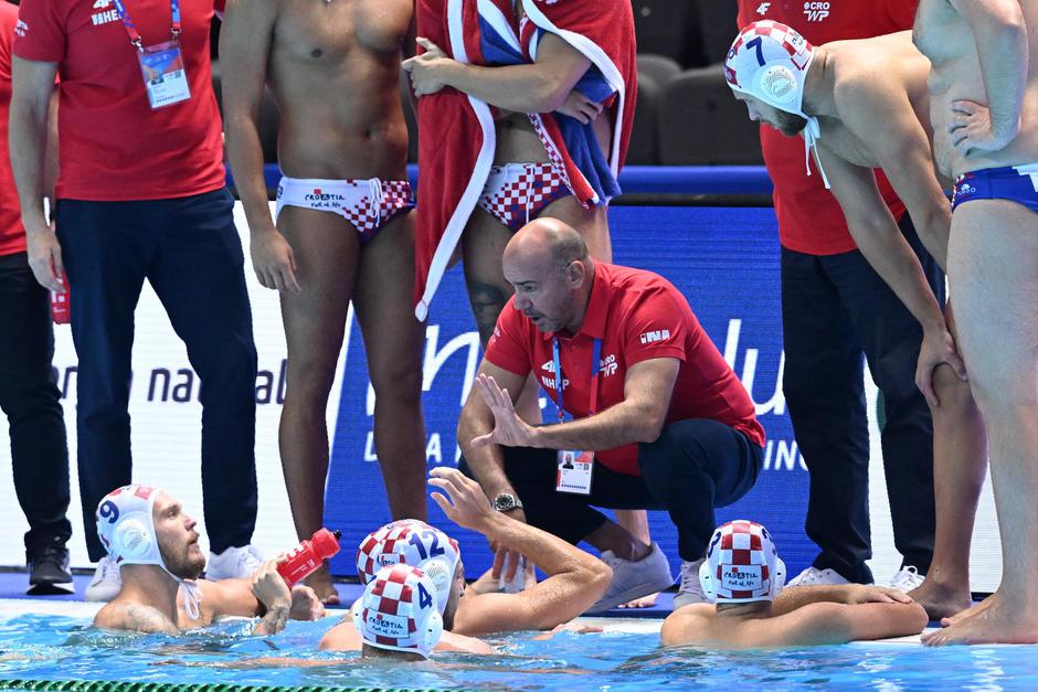 Europsko prvenstvo u vaterpolu za muškarce, četvrtfinale, Hrvatska - Gruzija