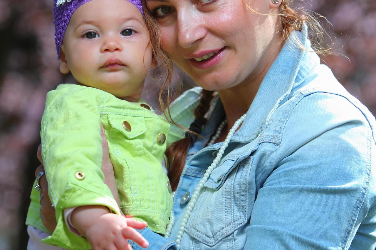 Ksenija Tadijanović i kćer Tia