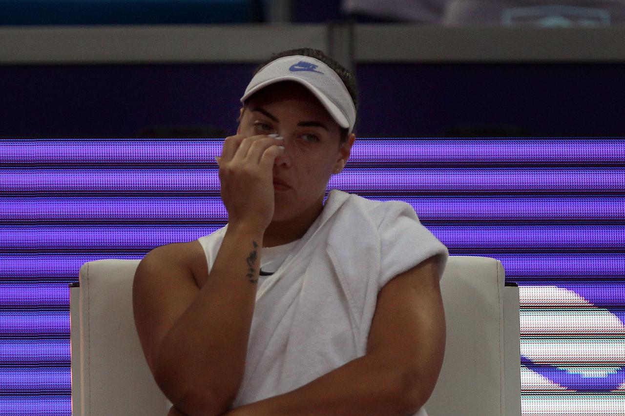 Beograd: Ana Konjuh predala finale zbog ozljede desnog kuka