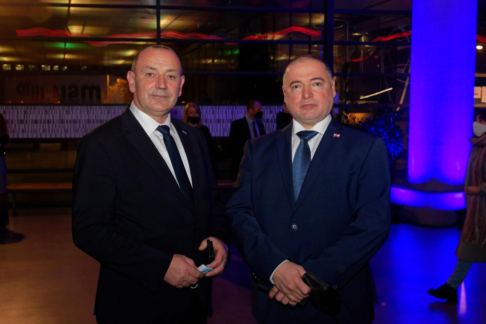 ministar branitelja Tomo Medvedi glavni direktor AKD-a Jure Sertić