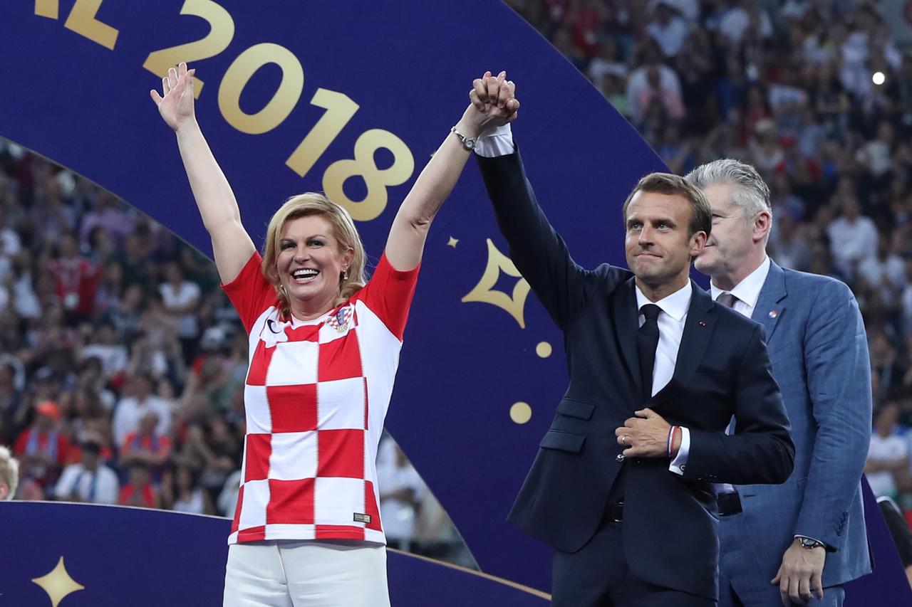 Moskva: Kolinda Grabar-Kitarović na podij došla podignutih ruku