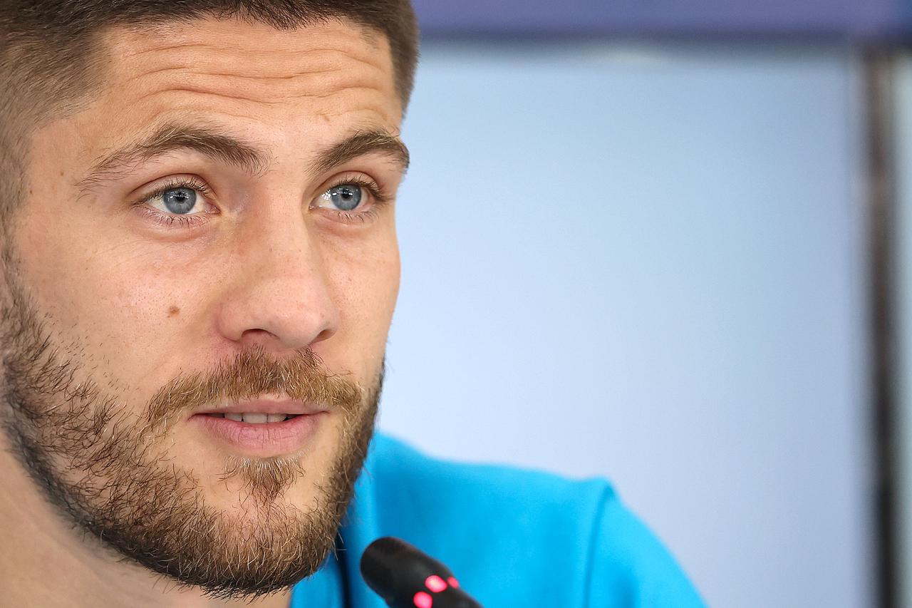 KATAR 2022 - Joško Gvardiol i Andrej Kramarić održali konferenciju za medije