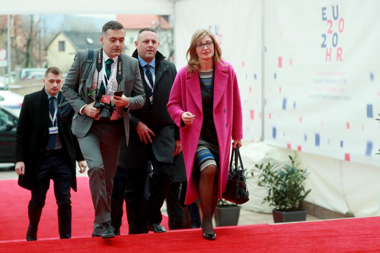 Dolazak na Neformalni sastanak ministara vanjskih poslova država Europske unije