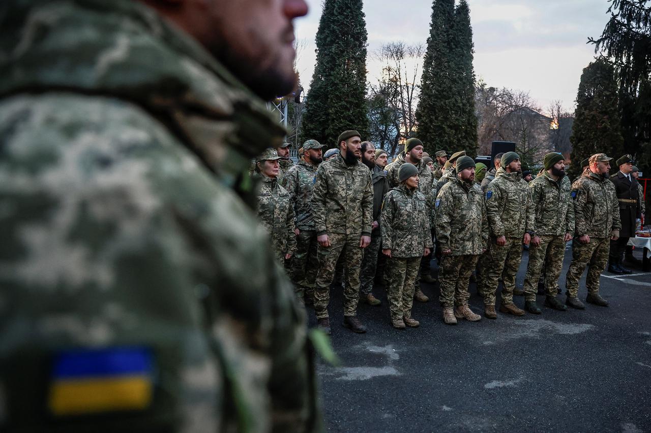 Ukrainian President Zelenskiy shares iftar with Ukrainian Muslim soldiers in Kyiv