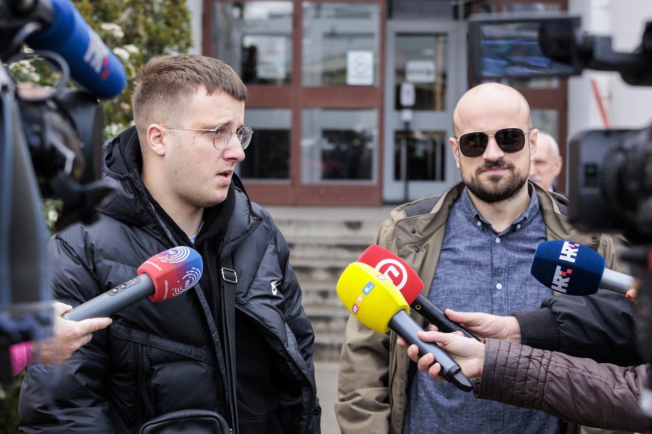 Split: Vojko V. i Grše obratili se medijima nakon ročišta na sudu
