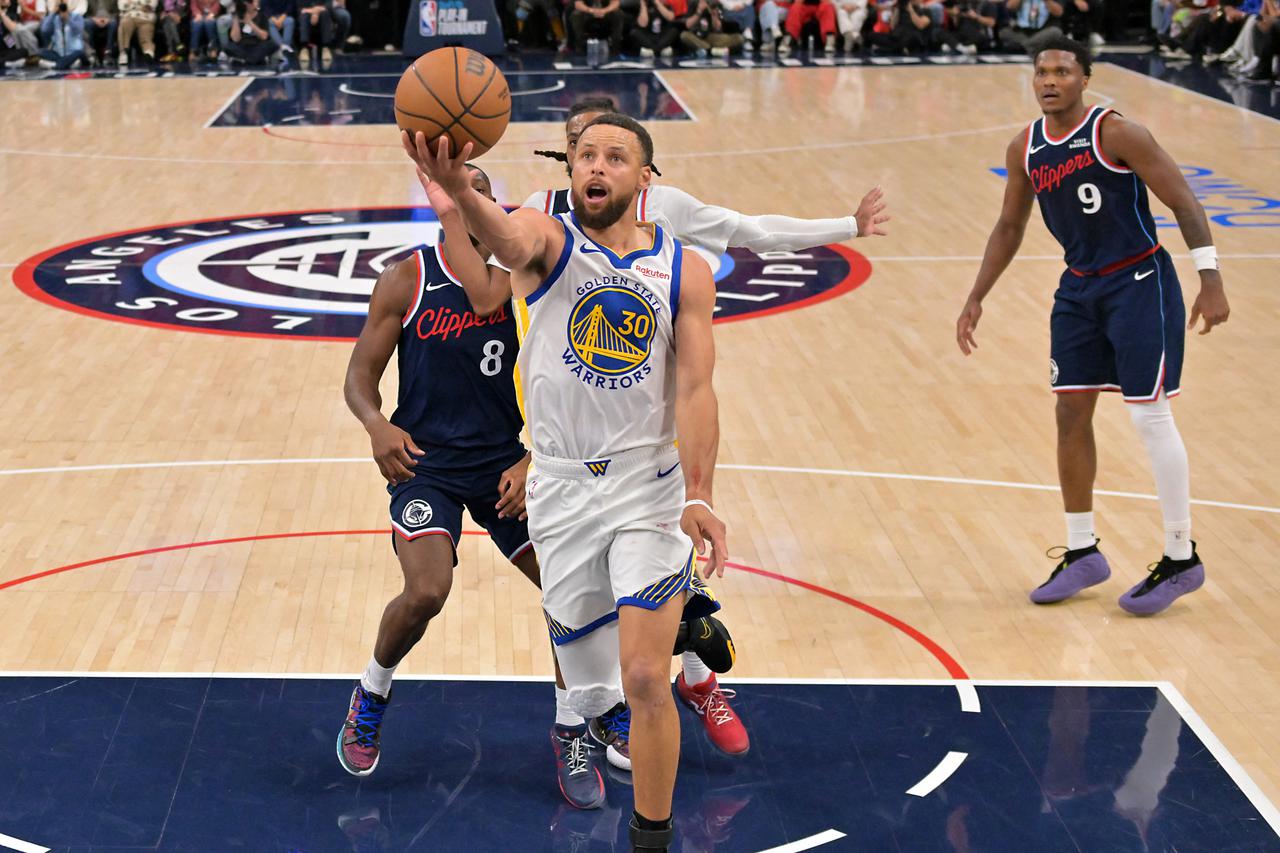 NBA: Playoffs-Golden State Warriors at Los Angeles Clippers