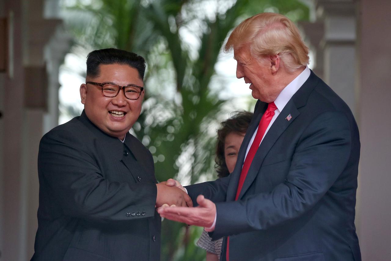 Donald Trump i Kim Jong-un