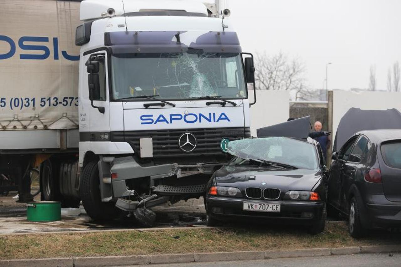 Osijek, kamion, nesreća