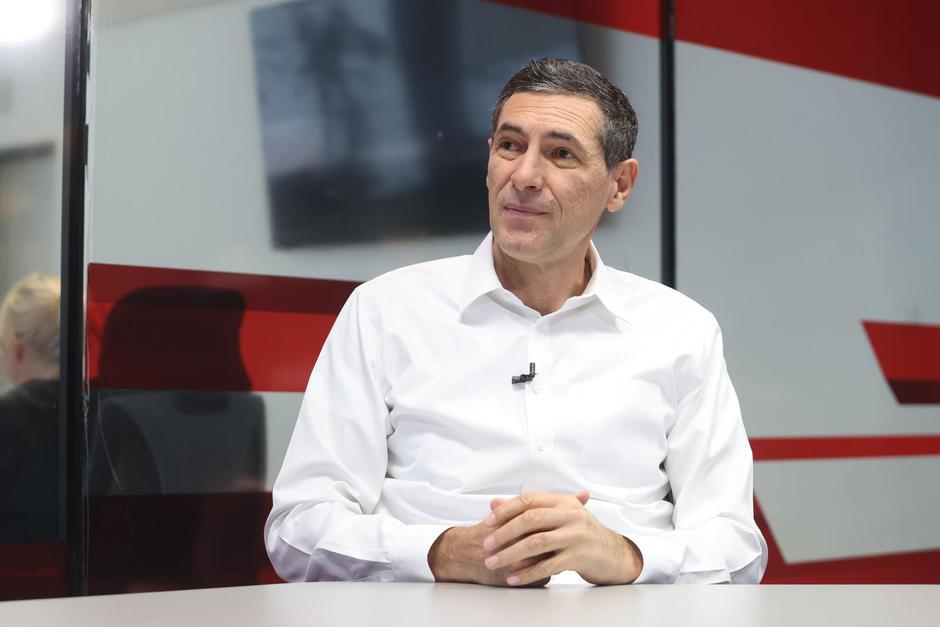 Zagreb: Ante Kotromanović u studiju Večernjeg lista