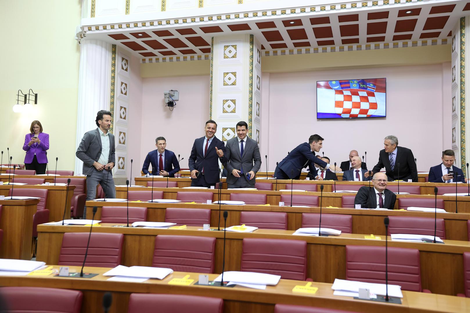 16.05.2024., Zagreb - Prvo zasjedanje Hrvatskog sabora u 11. sazivu. Photo: Patrik Macek/PIXSELL