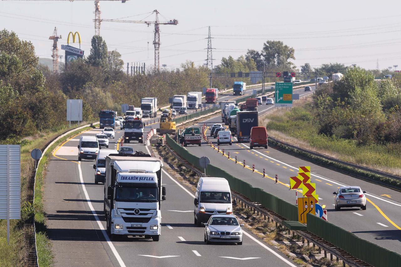 Zagreb: Radovi na zaobilaznici kod izlaza Buzin