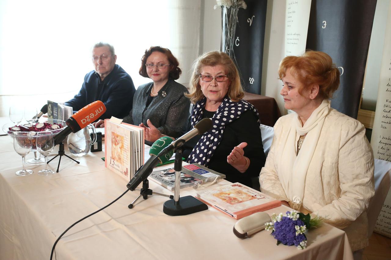 08.04.2016., Zagreb - U prostorijama drustva Hrvatskih Knjizevnika odrzan je Knjizevni susret o Vesni Parun Bugarska odiseja Vesne Parun u sklopu manifestacije V. dani Vesne Parun. Na susretu su govorili Bozidar Petrac, predsjednik Drustva hrvatskih knjiz
