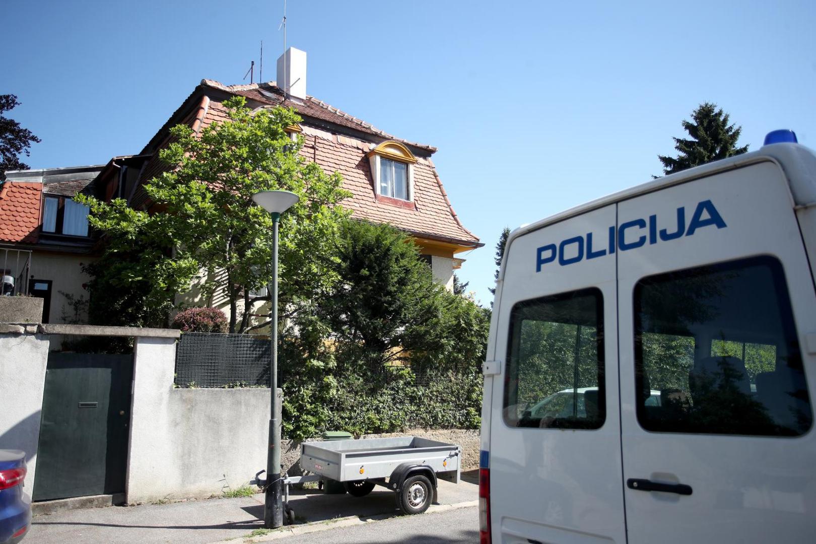 30.06.2021., Zagreb - Vijenac 2. Pretres kuce glavnog ravnatelja HRT-a Kazimira Bacica na Tuskancu zbog sumnje u korupciju. Photo: Igor Kralj/PIXSELL