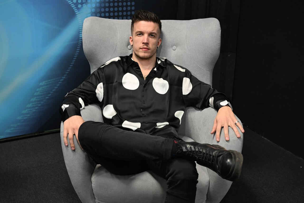 Zagreb:  Glazbenik Baby Lasagna