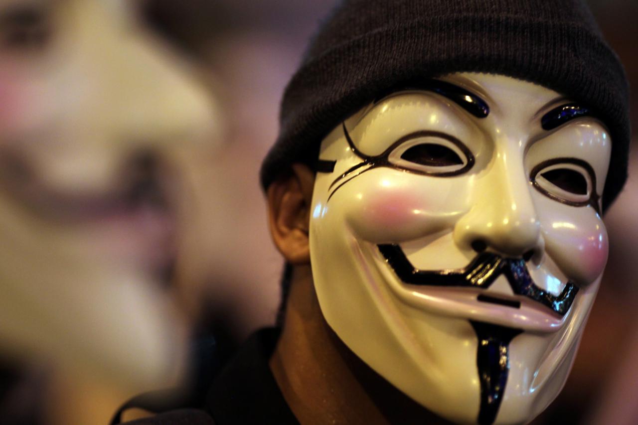Guy Fawkes maska