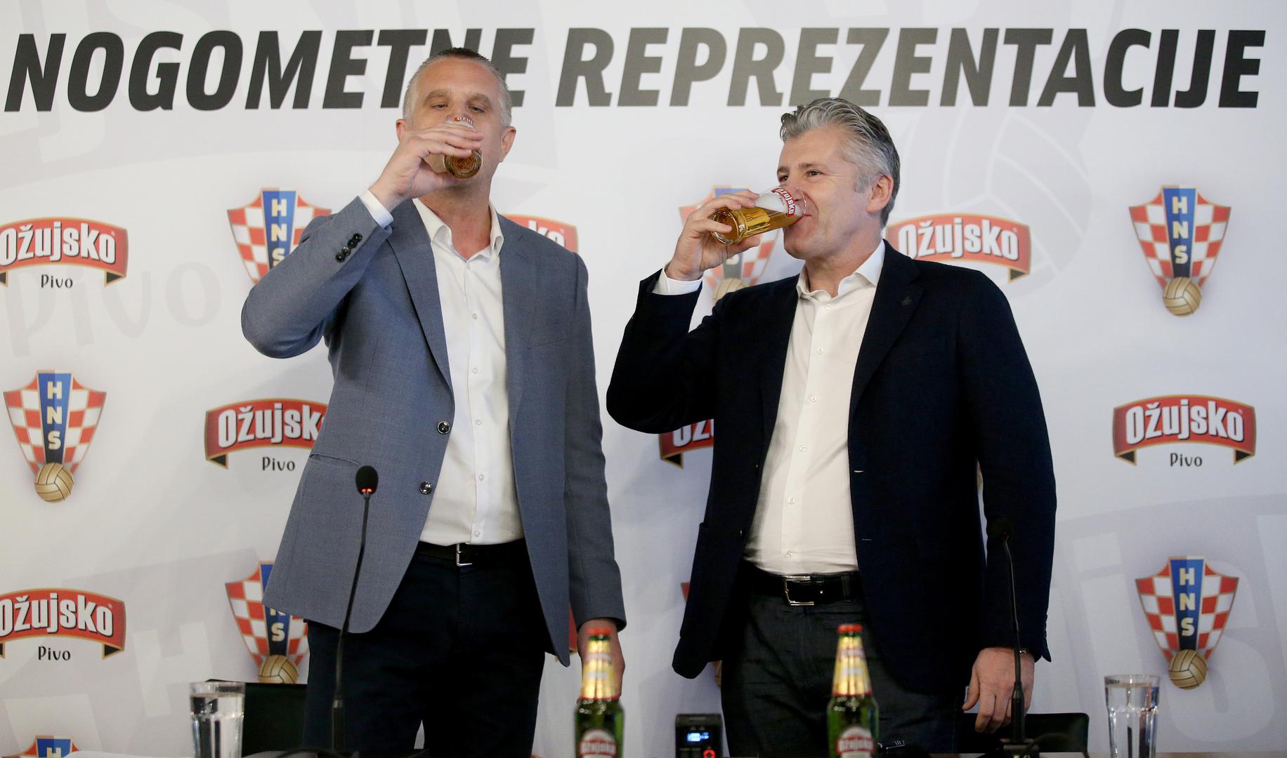 Hrvatski nogometni savez i Ožujsko pivo nastavljaju suradnju. Ugovore su potpisali predsjednik HNS-a Davor Šuker i predsjednik Uprave Zagrebačke pivovare Marko Njavro