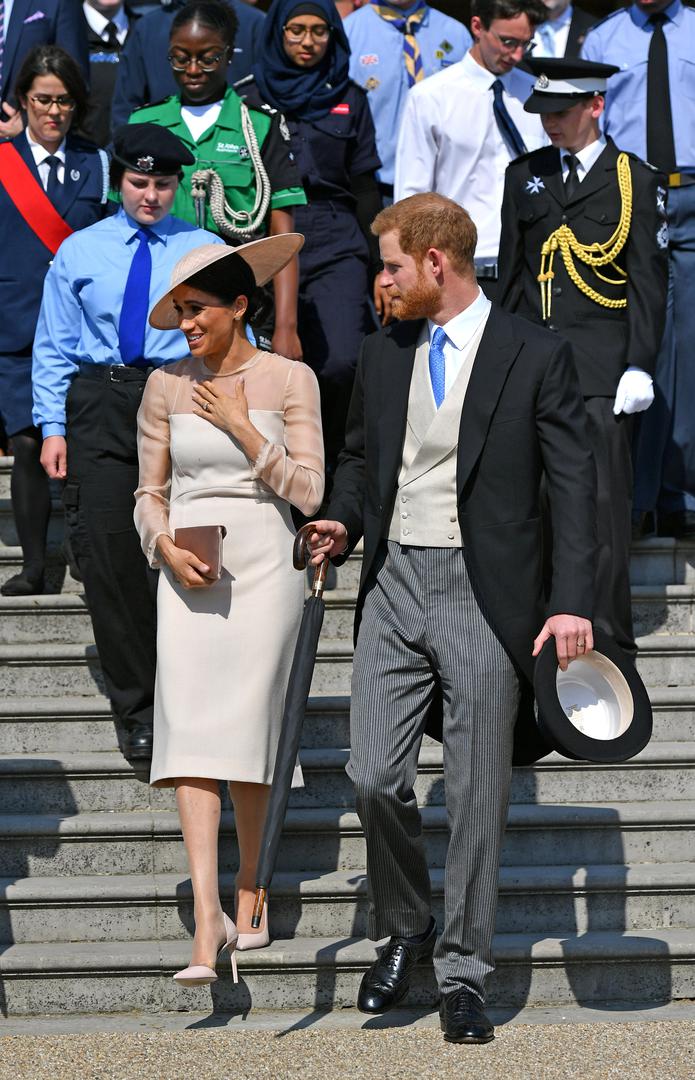 Vojvoda i vojvotkinja od Sussexa na proslavi 70. rođendana princa Charlesa
