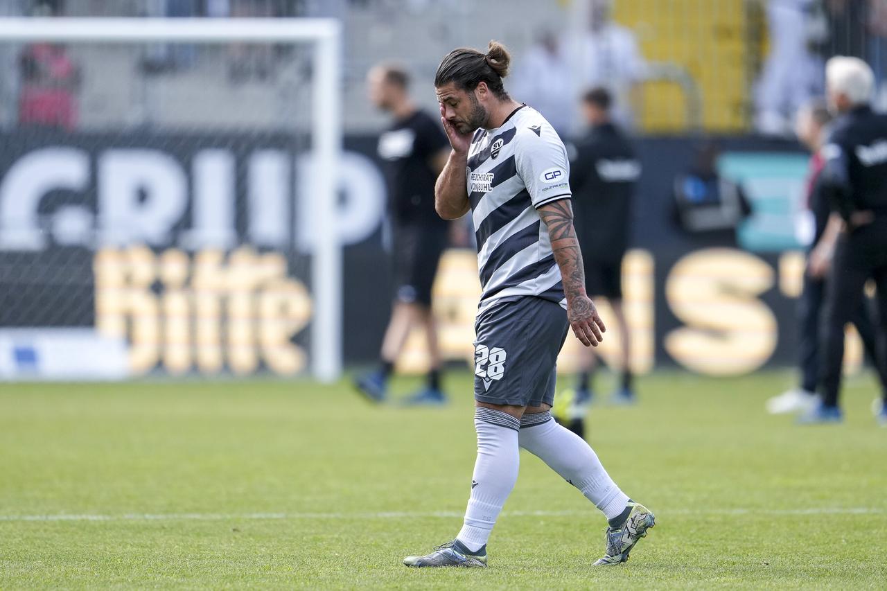 Fussball, 3. Liga, SV Sandhausen - F.C. Hansa Rostock