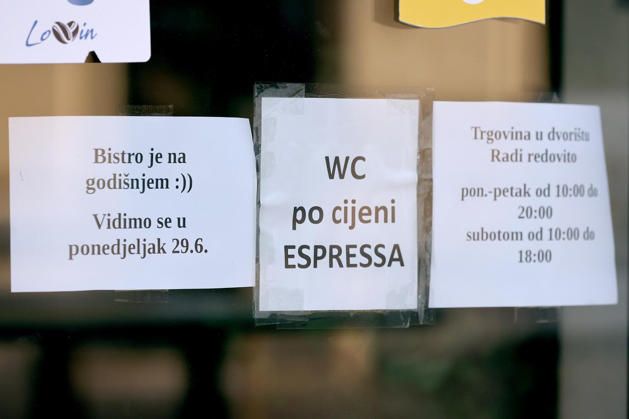 Zagreb: Korištenje WC-a po cijeni espressa