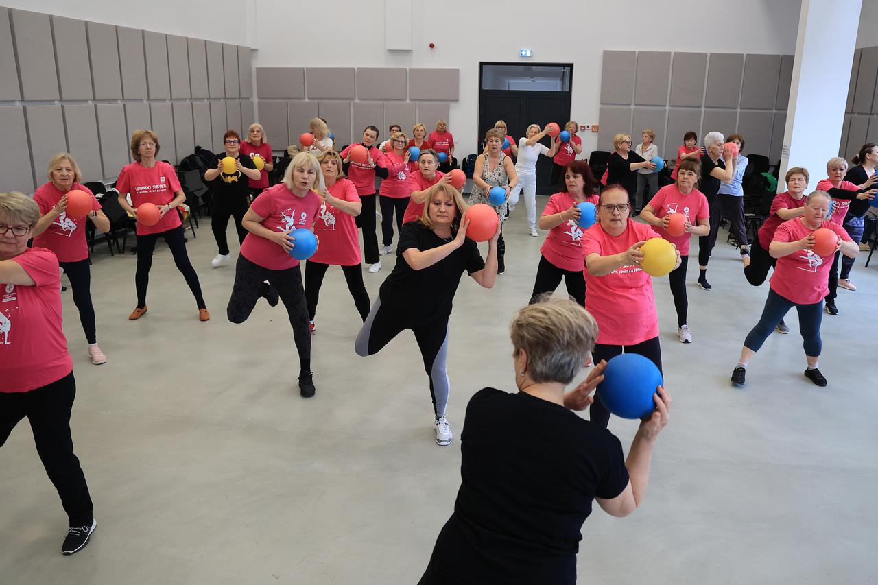 Zagreb: Program vježbanja za umirovljenike Senior Fit