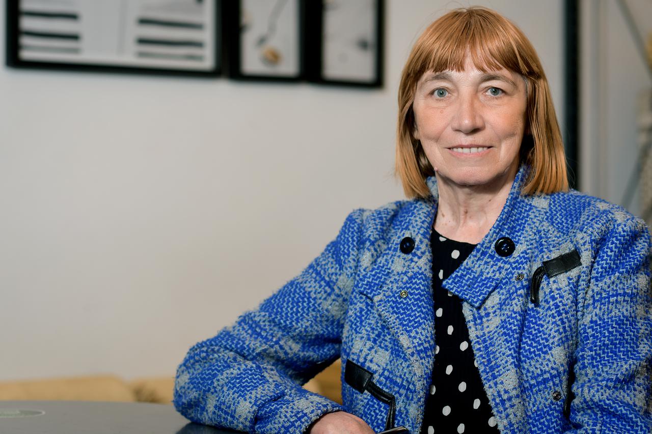 Zagreb: Dragica Trumbetaš, predsjednica stranke Hoćemo pravedno! 