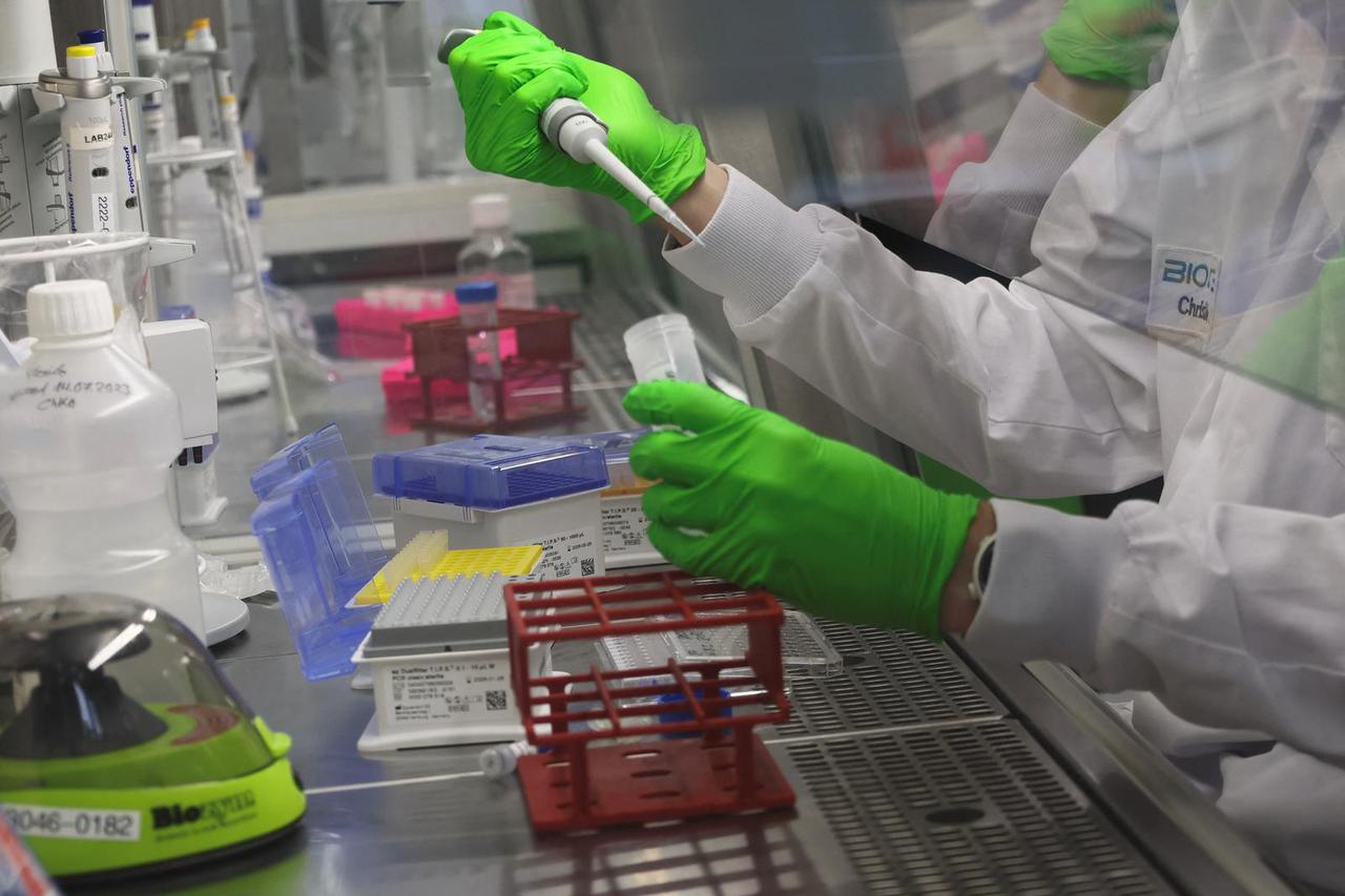 Research laboratory of BioNTech in Mainz