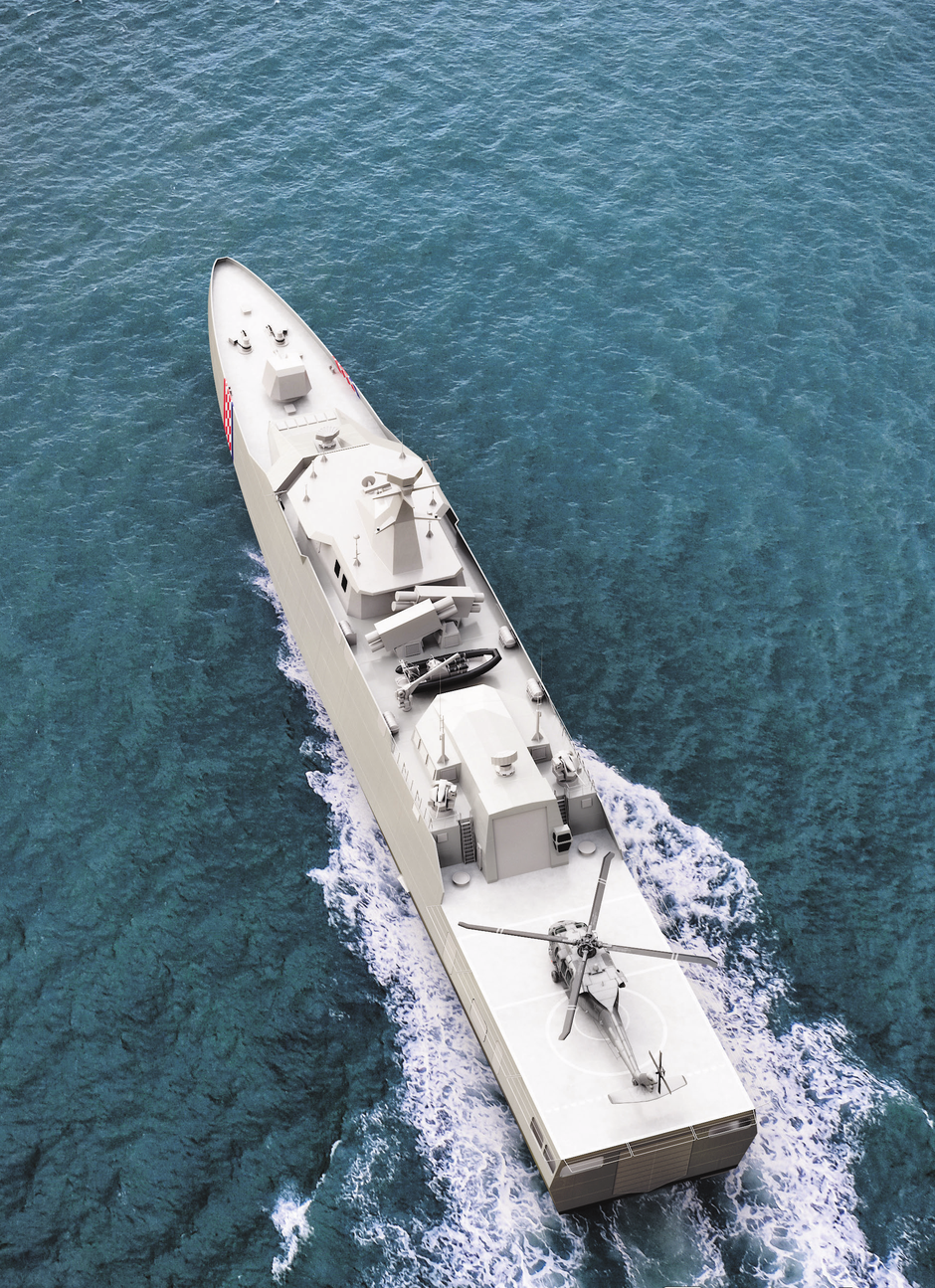 Hrvatski ratni brod nove generacije
