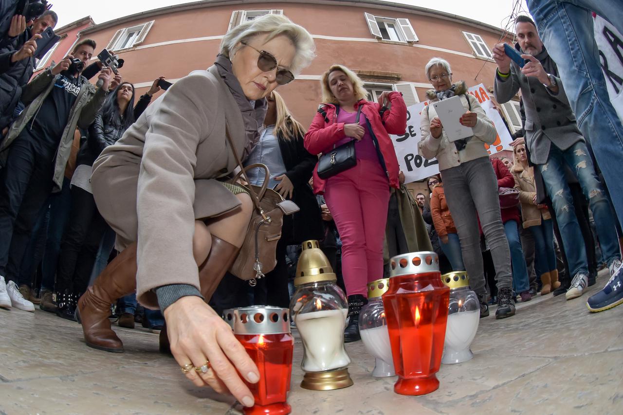 Prosvjed protiv puštanja Darka Kovačevića