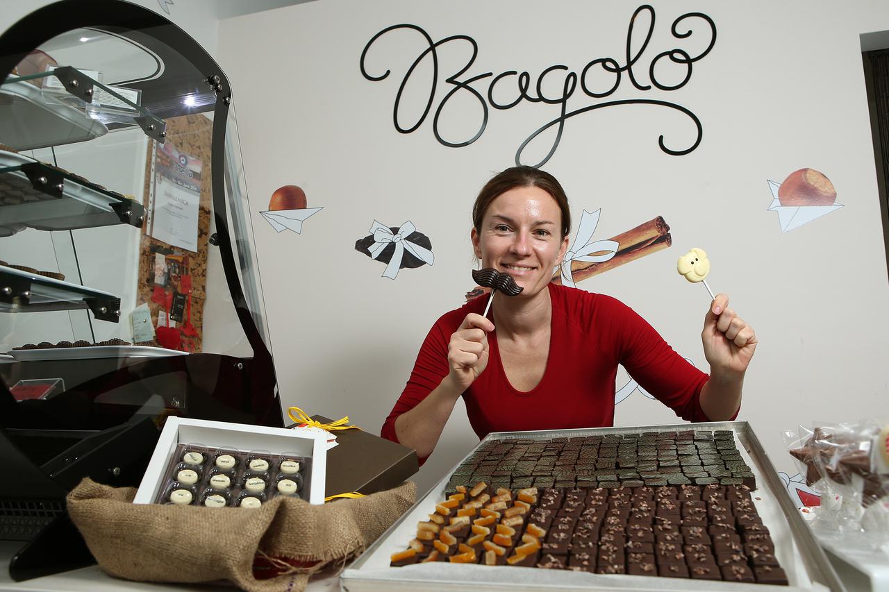 04.11.2014., Zagreb - Trgovina s cokoladnim proizvodima Bagolo u vlasnistvu Jelene Djuranec. Photo: Robert Anic/PIXSELL